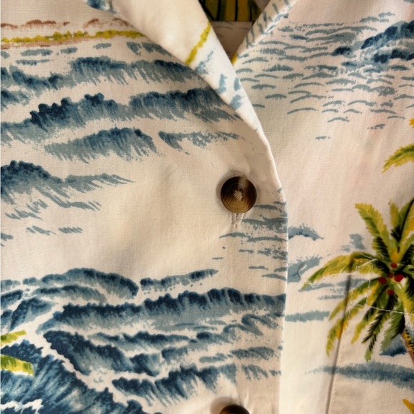 TORI RICHARD UNIFORMS WOMEN'S SMALL EUC HAWAIIAN SHIRT COTTON - Picture 5 of 5